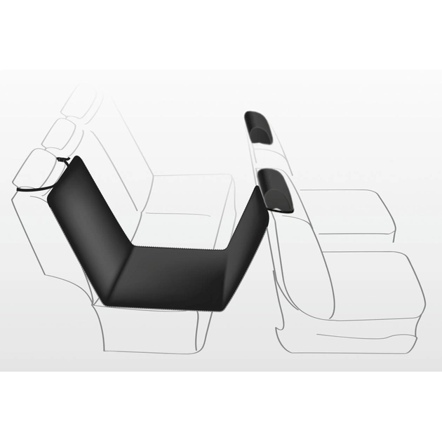 Килимок для тварин Trixie захисний в авто 1.45х1.6 м Чорний (4011905013244) - picture 7