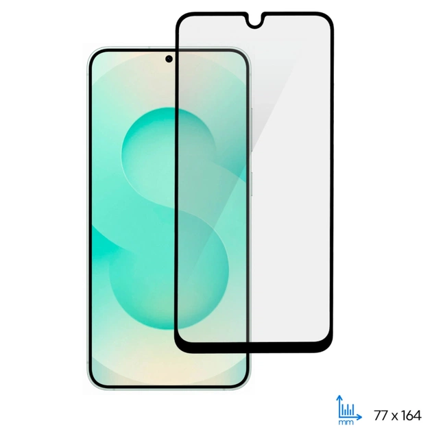 Скло захисне 2E Samsung Galaxy A16 (A165) 2.5D FCFG black (2E-G-A16-SMFCFG-BB) - изображение 1