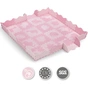 Дитячий килимок MoMi пазл Zawi 150 х 150 см Pink (MAED00012) - зменшене зображення 6