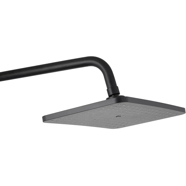 Душовий гарнітур Kroner Armada-SCH066 + змішувач Edelstahl Klassisch-SCH010 + трап лінійний Harz SCH60 Sektion Schwarz (CVS30169) - picture 7