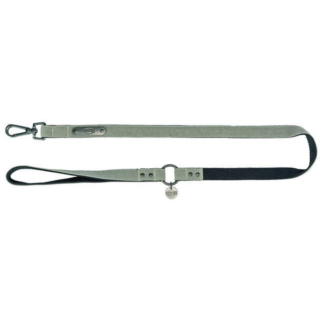 Повідець для собак Trixie CityStyle бавовна S–M 1.2 м 13 мм світло-сірий (4053032681378) - зображення 3