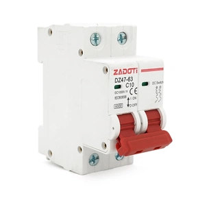 Автоматичний вимикач ZADOTI DZ47-63C10 зображення 1
