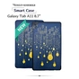 Чохол до планшета BeCover Smart Case Samsung Galaxy Tab A11 SM-X133/X135 8.7" Night Light (713988) - зменшене зображення 1