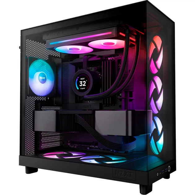 Кулер для корпуса NZXT F240 RGB Core Fan (Single Frame) - Black (RF-U24HF-B1) - изображение 6