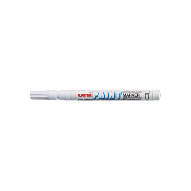 Маркер UNI Paint 0,8-1,2 мм, белый (PX-21.White) - изображение 1
