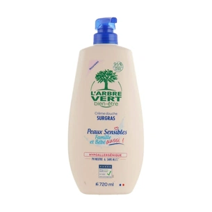 Гель для душу L'Arbre Vert Family & Baby Sensitive Shower Gel 720 мл (3450601100543) зображення 1