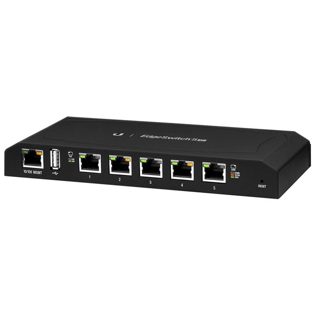 Комутатор мережевий Ubiquiti ES-5XP - изображение 1