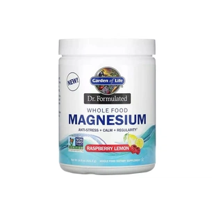 Мінерали Garden of Life Магній Цільнохарчовий, смак малини та лимона, Whole Food Magnesium (GOL-12280) зображення 1