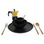 Гейзерна кавоварка Bo-Camp Hudson 3-cups Yellow/Black (2200518) - уменьшенное изображение 6