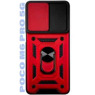 Чохол до мобільного телефона BeCover Military Poco M6 Pro 4G Red (710940) зображення 1
