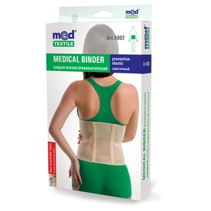 Бандаж MedTextile Бандаж лікувально-профілактичний еластичний, розмір L (4820137290695) зображення 1