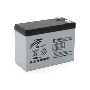 Батарея до ДБЖ Ritar AGM RT12100S, 12V-10Ah (RT12100S) зображення 1