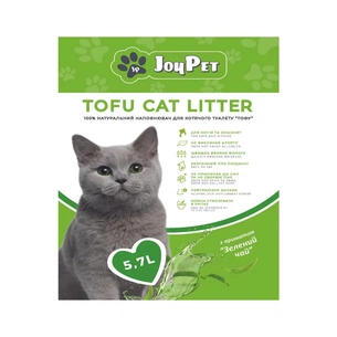 Наповнювач для туалету JOYPET TOFU Зелений чай 5.7 л (JPTF56) зображення 1