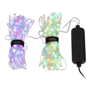 Гірлянда Twinkly Smart LED Dots Lights RGB 400 Gen II, IP44, 20м, прозорий (TWD400STP-TEU) зображення 1