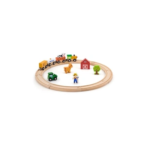 Залізниця Viga Toys 19 деталей (51615) зображення 1