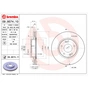 Гальмівний диск Brembo 09.9574.10 - зменшене зображення 1