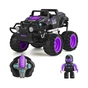 Радіокерована іграшка Monster Smash-Ups RASH CAR - ЧОРНА ВДОВА фіолетово-чорний, акум. 4.8 (TY5873D-1) - зменшене зображення 2