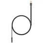 Кабель мультимедійний 3.5mm F to 2x3.5mm M 0.4m (4pin) black XoKo (AC-009) - уменьшенное изображение 2