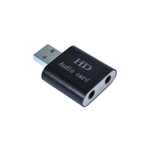Звукова плата Dynamode USB-SOUND7-ALU black зображення 1