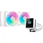 Система рідинного охолодження Deepcool Mystique 240 ARGB White (R-LX240-WHDSNMCP-G-1) - зменшене зображення 1