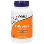 Вітамін Now Foods L-Пролин, 500 мг, L-Proline, 120 рослинних капсул (NOW-00133) - зменшене зображення 1