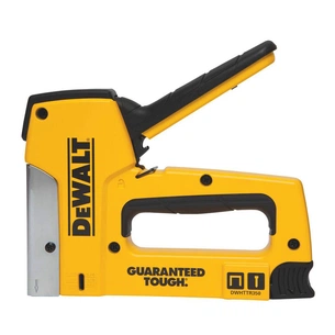Степлер будівельний DeWALT Heavy Duty для скоб типу "G" 6-14мм, цвяхів типу "J" 12, 15мм. (DWHTTR350-0) зображення 1