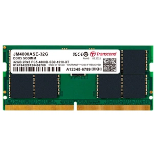 Модуль пам'яті для ноутбука SoDIMM DDR5 32GB 4800 MHz JetRam Transcend (JM4800ASE-32G) зображення 1