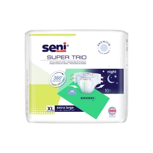 Підгузки для дорослих Seni Super Trio Extra Large 130-170 см 10 шт (5900516803490) зображення 1