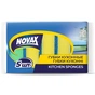 Губки кухонні Novax економ 5 шт. (4823058333557) - уменьшенное изображение 1