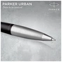 Ручка кулькова Parker URBAN 17 Muted Black CT BP (30 135) - уменьшенное изображение 4