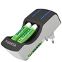 Зарядний пристрій для акумуляторів Varta Pocket Charger + 4AA 2100 mAh NI-MH (57642101451) - зменшене зображення 1