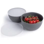 Миска KitchenAid Coreline, набір 4 шт, з кришкою, сірий (KQG176OSCGG) - зменшене зображення 4
