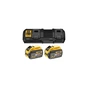 Набір акумулятор + зарядний пристрій DeWALT ЗП 10.8,/4.4/18/54V, 4А, 2x9Ah(18V)/3Ah(54V) (DCB132X2) - зменшене зображення 3