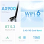 Бездротовий адаптер Fenvi FU-AX900ВT Wi-Fi 6, Bluetooth 5.3 Dual Band 2.4G 5G - preview 3