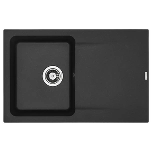 Мийка кухонна GRANADO VIGO black shine (gr1401) зображення 1