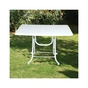 Стіл садовий Irak Plastik складаний 70х115 см білий (4598) - зменшене зображення 4