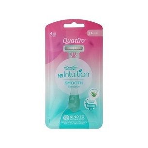 Бритва Wilkinson Sword Quattro for Women Sensitive 3 шт. (4027800429103) зображення 1