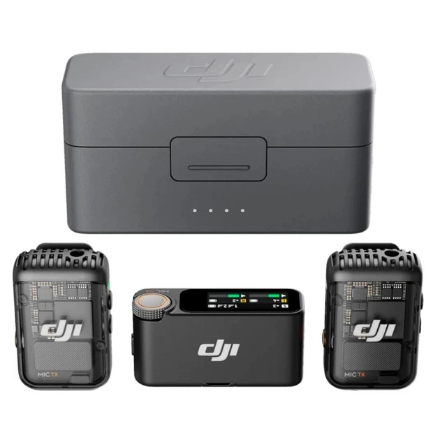 Микрофон DJI Mic 2 (2 TX + 1 RX + Charging Case) (CP.RN.00000325.01) - изображение 1