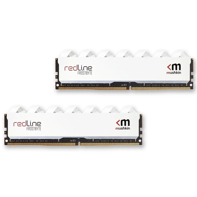 Модуль пам'яті для комп'ютера DDR4 16GB (2x8GB) 4000 MHz Redline White Mushkin (MRD4U400JNNM8GX2) - изображение 1