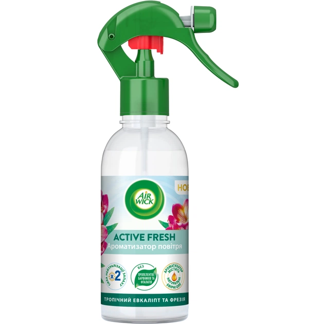 Освіжувач повітря Air Wick Active Fresh Тропічний евкаліпт та фрезія 237 мл (4820232970898) - picture 1