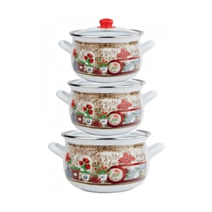 Набір посуду Gusto "Квітковий сад" (GT-T-3-FG) зображення 1