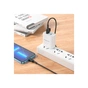 Дата кабель USB 2.0 AM to Lightning 1.0m 2.4A PVC BX91 black BOROFONE (6974443389883) - зменшене зображення 5