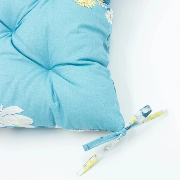 Подушка на стілець MirSon Бязь Принт 17-0563 Sindy 50х50 см (2200006277095) - зображення 3