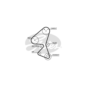 Ремінь ГРМ Gates 5598XS зображення 1