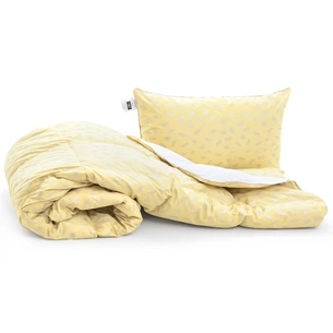 Ковдра MirSon Набір пуховий №1863 Bio-Beige Літо 90% пух 140х205 (2200003015591) зображення 1