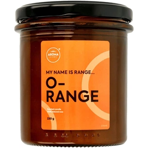 Ароматична свічка Aroma Home Modern Fruits Апельсин 230 г (102364) зображення 1