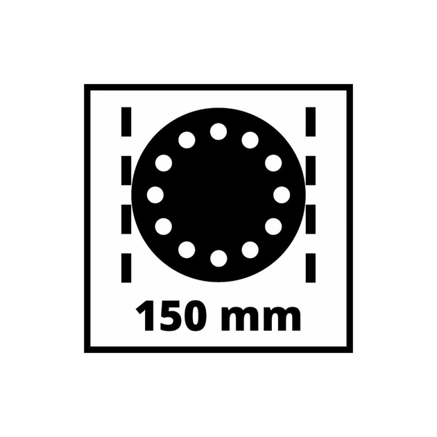 Шліфувальна машина Einhell пневматична TC-PE 150 (4133330) - picture 9