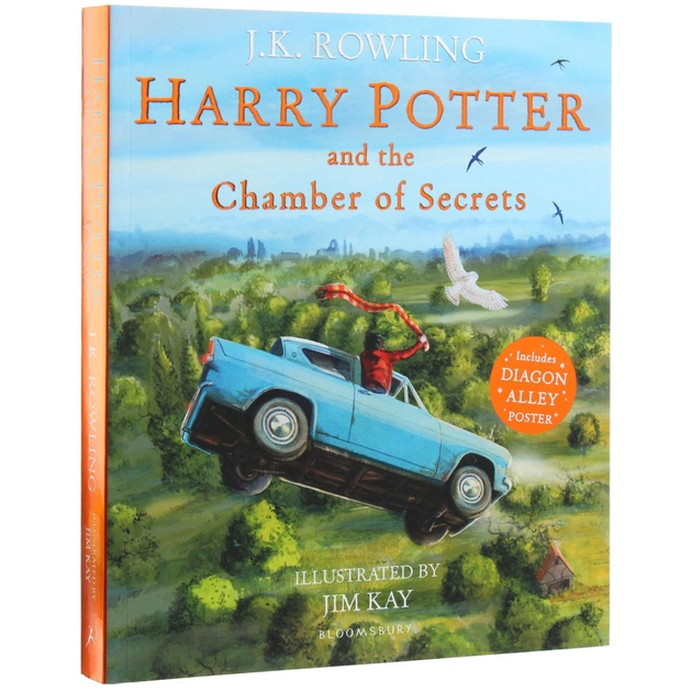 Книга Harry Potter and the Chamber of Secrets. Illustrated Edition - J.K. Rowling Bloomsbury (9781526609205) - зображення 1