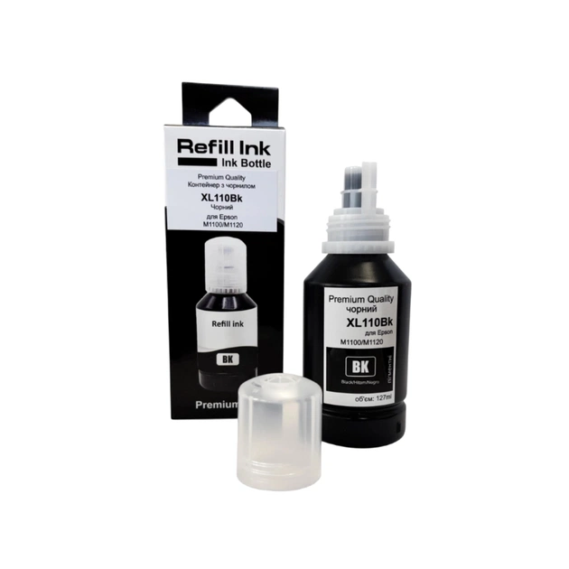Чернила Premium Quality Epson XL110 127мл Black Pigment (70264914) - изображение 1