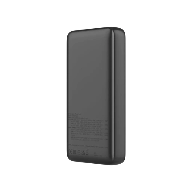 Батарея універсальна Canyon PB-240 25000mAh, PD3.1/140W, PPS, QC3.0, AFC & SCP, Digital Display (CNS-CPB240) - зображення 5